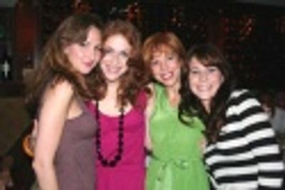The "Jersey Girls:" Heather Ferguson, Erica Piccininni, Jennifer Naimo and Sara Schmi Photo