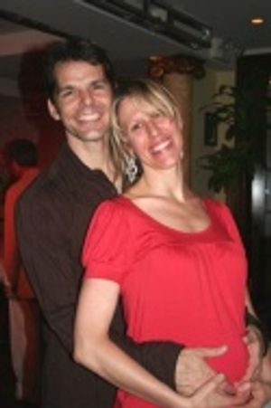 Expectant parents J. Robert Spencer and Jenny Lynn Suckling Photo