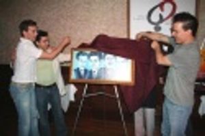 Daniel Reichard, John Lloyd Young and Christian Hoff Photo