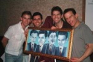 Daniel Reichard, John Lloyd Young, J. Robert Spencer and Christian Hoff Photo