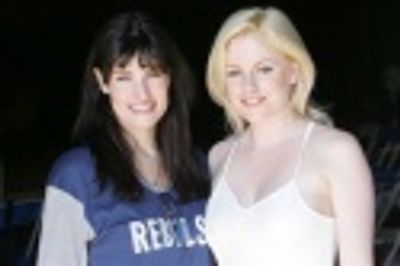 Idina Menzel and Helen Dallimore Photo