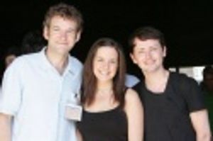 Martin Ball, Katie Rowley Jones and James Gillan Photo