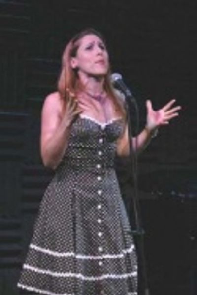 Farah Alvin sings "Shine It On" from The Act Photo