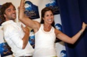 Hadley Fraser and Stephanie J. Block Photo