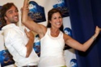 Hadley Fraser and Stephanie J. Block Photo