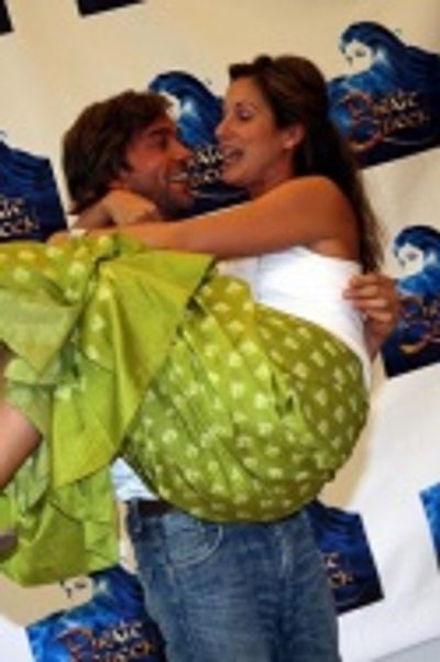 Hadley Fraser and Stephanie J. Block Photo