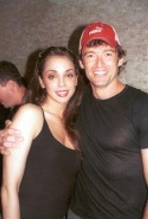 Jennifer Savelli (The Boy from Oz) and Hugh Photo