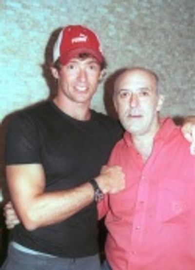 Kevin Kennedy (Back Stage Door Man) and Hugh Photo