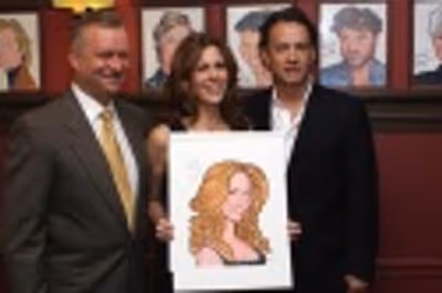 Max Klimavicius, Rita Wilson and Tom Hanks Photo