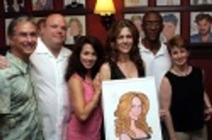 Rob Fisher, Kevin Chamberlin, Donna Marie Asbury, Rita Wilson, Gregory Butler, and Le Photo