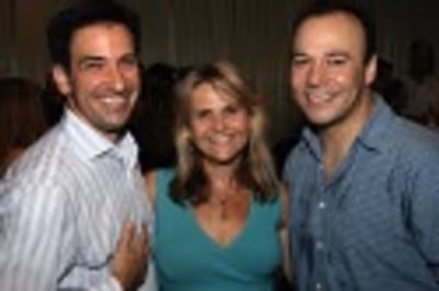 Jordan Leeds, Natalie Jakowlew, and Danny Burstein Photo