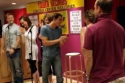 Hunter Bell, Susan Blackwell, Heidi Blickenstaff, Courtney Balan and Benjamin Howes Photo