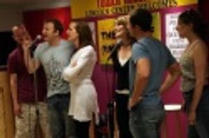 Benjamin Howes, Hunter Bell, Susan Blackwell, Heidi Blickenstaff, Jeff Bowen and Cour Photo