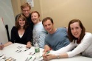 Heidi Blickenstaff, Barrett Foa, Hunter Bell, Jeff Bowen and Susan Blackwell Photo