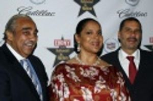 Congressman Charlie Rangle, Phylicia Rashad and state senator David Paterson Photo
