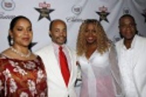 Phylicia Rashad, Ebony publisher Jeff Burns, Melissa Morgan and Freddy Jackson Photo
