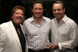 Robert Blume, Kevin McCollum and Roy Miller Photo