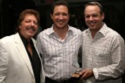 Robert Blume, Kevin McCollum and Roy Miller Photo