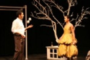 Alfredo Narciso (The Prince) and Jennifer Ikeda (Hermiane)  Photo