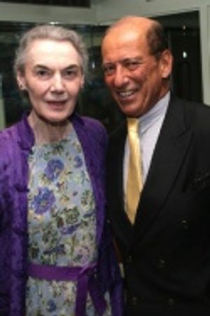 Marian Seldes and Lee Elman Photo