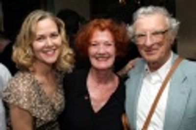Rebecca Luker, Katherine McGrath, and Sheldon Harnick Photo