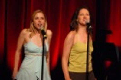 Kerry Butler and Kaitlin Hopkins sing "Three Bedroom House" from Bat Boy Photo