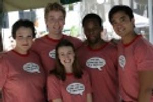 The cast of The 25th Annual Putnam County Spelling Bee Photo