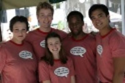 The cast of The 25th Annual Putnam County Spelling Bee Photo