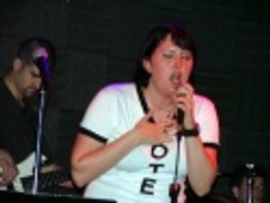 Natalie singing a Christina Aguilera song - "Walk Away" Photo