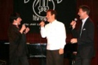 Liza Minnelli, Michael Feinstein and Jim Caruso Photo