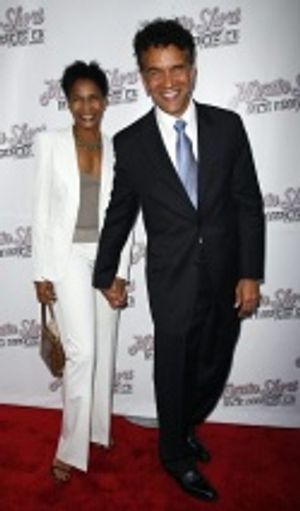 Brian Stokes Mitchell and Alyson Tucker-Mitchell Photo