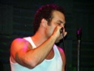 Aaron singing "Free" Photo