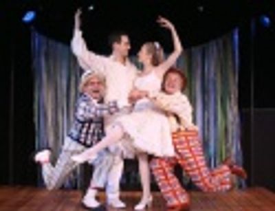 Martin Vidnovic, Santino Fontana, Sara Jean Ford and Leo Burmester Photo