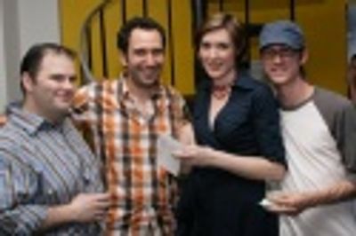 Rich Pepenella, Michael Vecchio, Bronwen Coleman, and Ryan Gilbert
 Photo