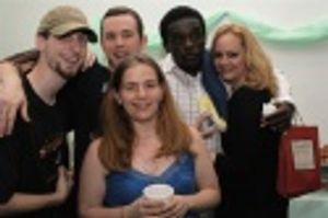 Adam Purvis, Michael Ferrell, Stephanie Yankwitt, Chris Chalk, and Donna Robinson Photo