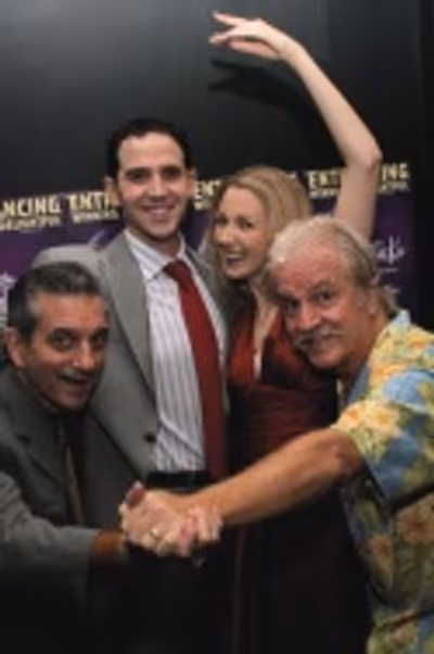 Martin Vidnovic, Santino Fontana, Sara Jean Ford and Leo Burmester Photo