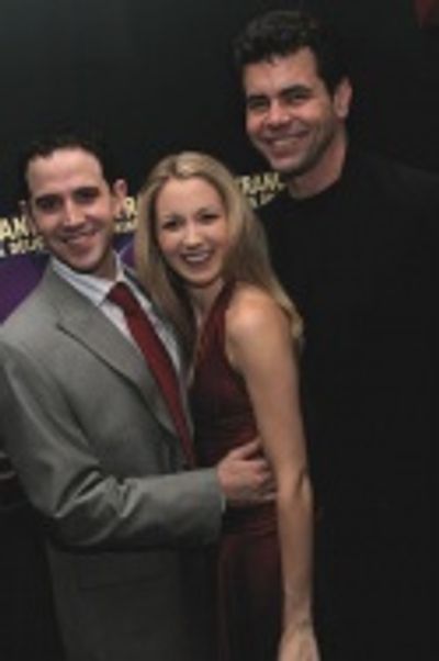 Santino Fontana, Sara Jean Ford and Burke Moses Photo