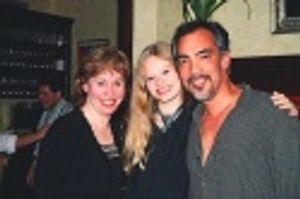 Nancy with daughter Jillian and husband Thom Sesma Photo