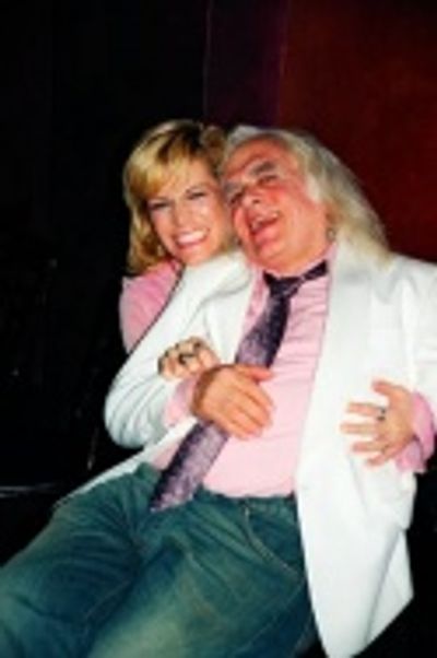 Felicia Finley and Bill Weeden share a laugh

 Photo