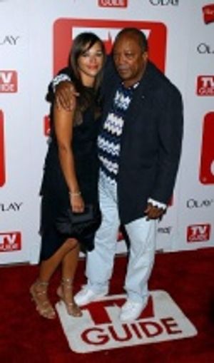 Quincy Jones and daughter Rasheida Jones Photo