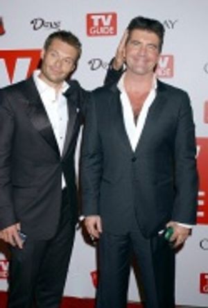 Ryan Seacrest and Simon Cowell Photo