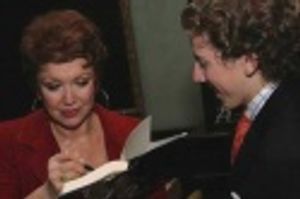 Donna McKechnie autographs her book Time Steps Photo