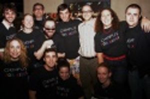 The cast, crew, and creative team of Oedipus for Kids!--Back: Robert J Saferstein (Co Photo