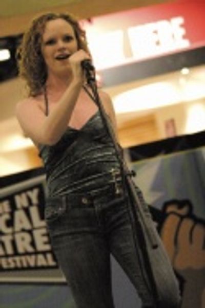 Megan Reinking singing "Bicycle" from The Children Photo