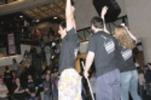 Oedipus for Kids!' Reed Prescott, Gavin Lews, and Laura Jordan Photo