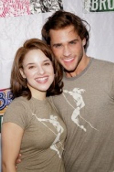 Jenn Gambatese and Josh Strickland Photo