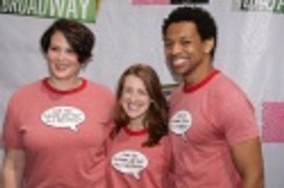 Lisa Howard, Kate Wetherhead and Derrick Baskin Photo