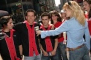 Felicia Finley with the Jersey Boys (and Girls) Photo