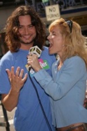 Constantine Maroulis and Felicia Finley Photo