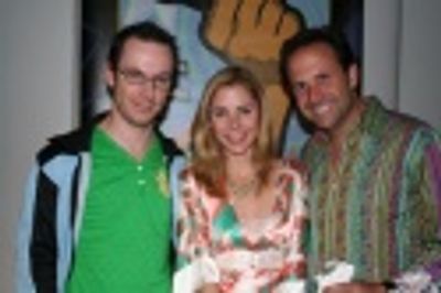 Dean Bryant (NYMF, Virgins, Writer/Director), Kerry Butler and Joe Mazzarino Photo